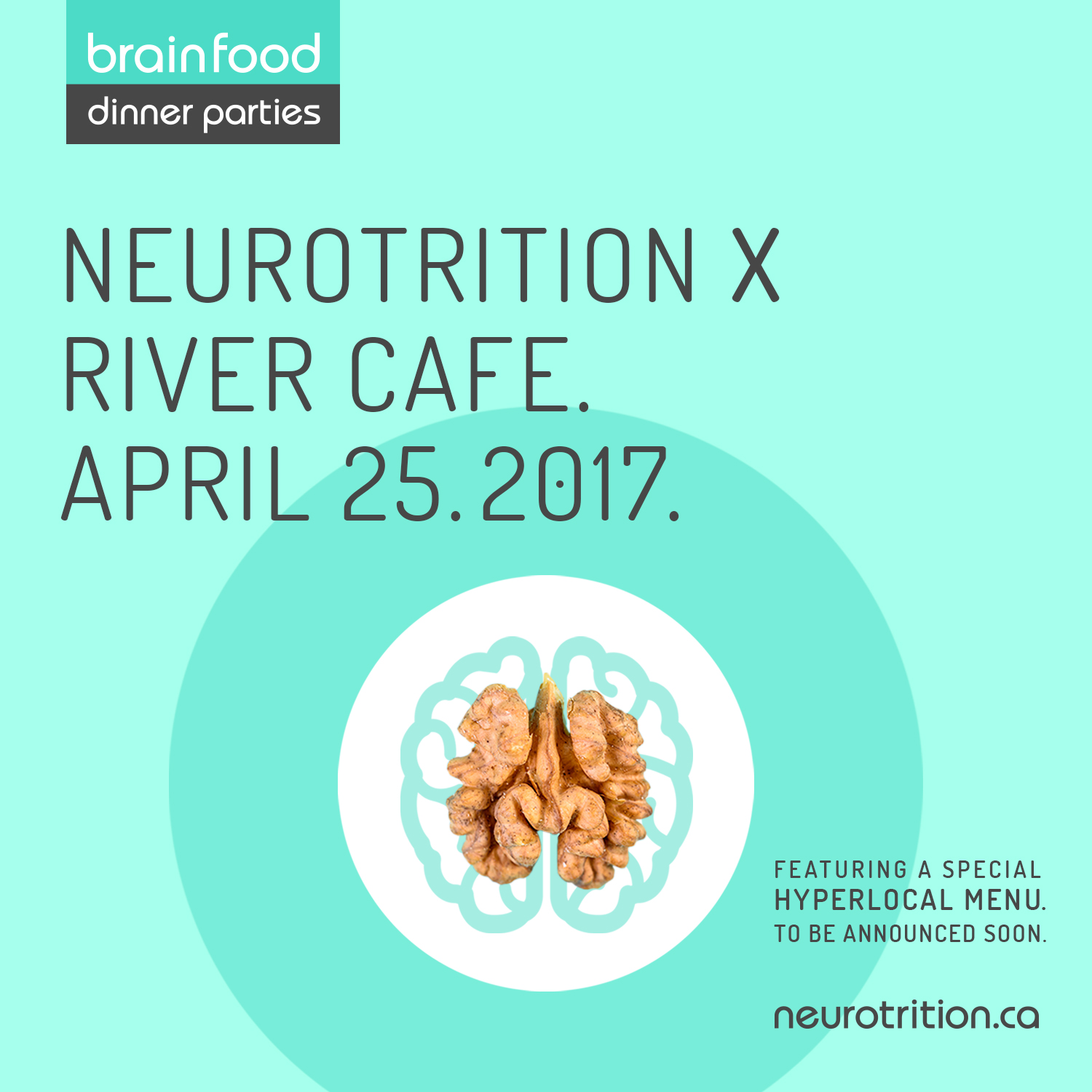 Brain Food Dinner Party :: River Cafe Edition