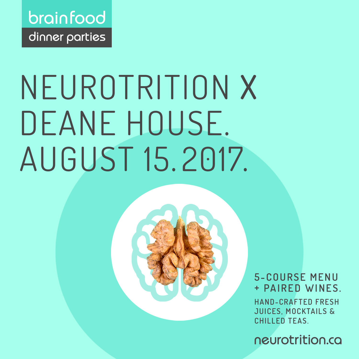 Brain Food Dinner Party :: Deane House