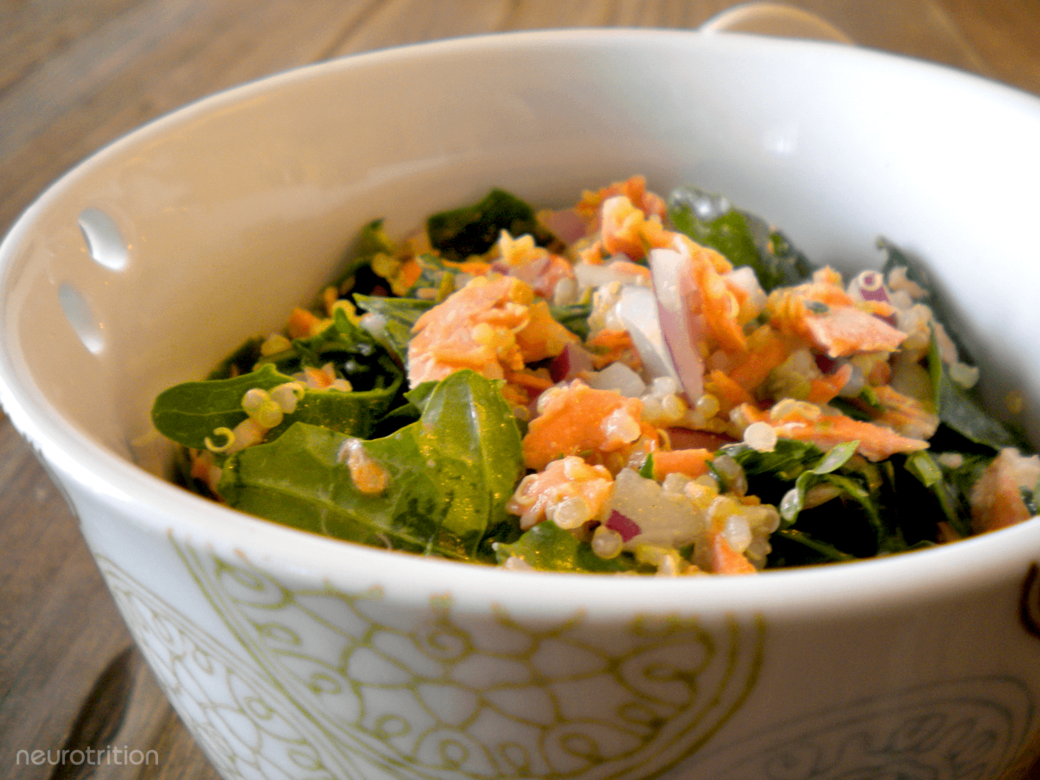 Roasted Wild Salmon & Quinoa Dinner