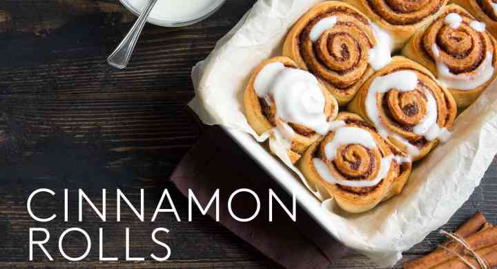 Cinnamon Rolls with Spiced Icing
